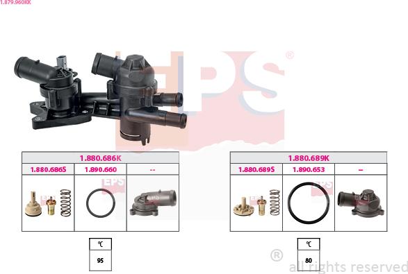 EPS 1.879.960KK - Термостат, охолоджуюча рідина autozip.com.ua