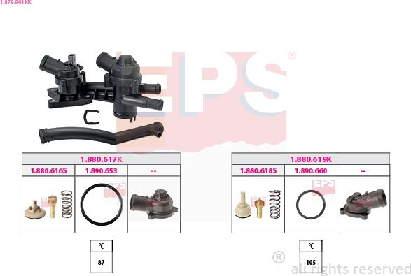 EPS 1.879.961KK - Термостат, охолоджуюча рідина autozip.com.ua