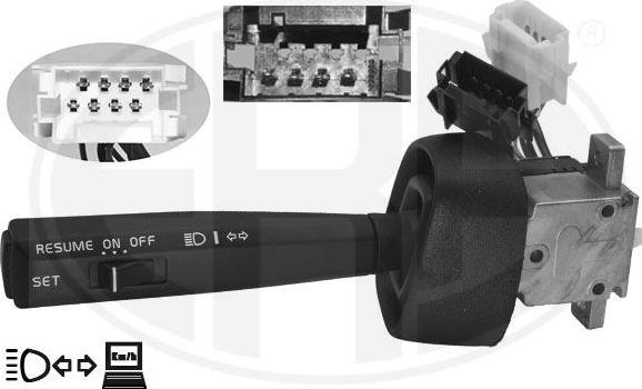 ERA 440821 - Вимикач на рульовій колонці autozip.com.ua
