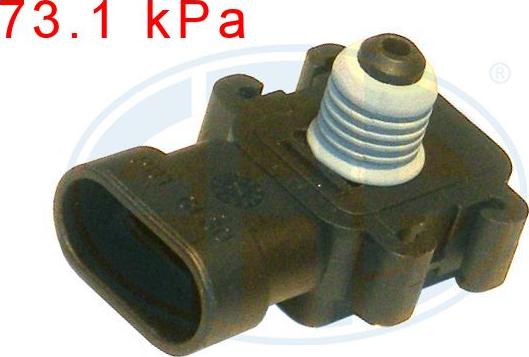 ERA 550741A - Датчик, тиск у впускний трубі autozip.com.ua