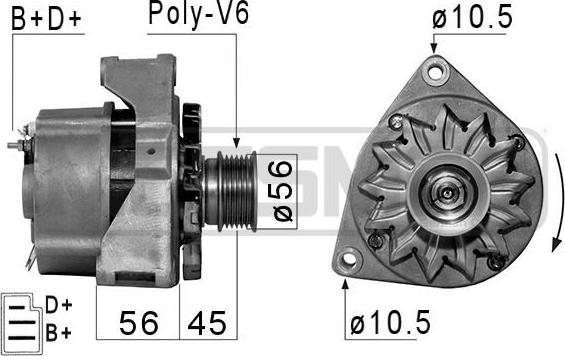 ERA 210014R - Генератор autozip.com.ua