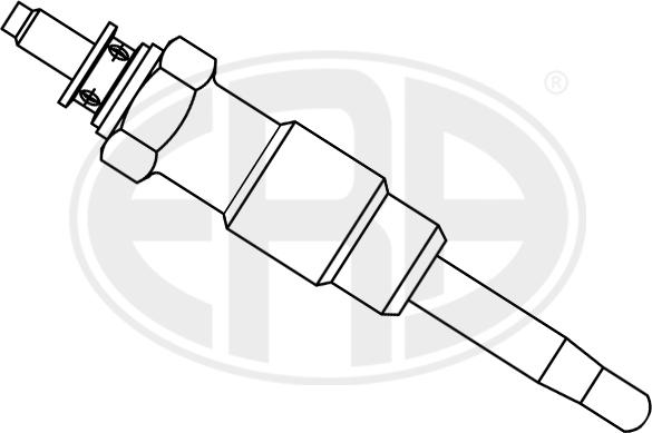 ERA 886053 - Свічка розжарювання autozip.com.ua