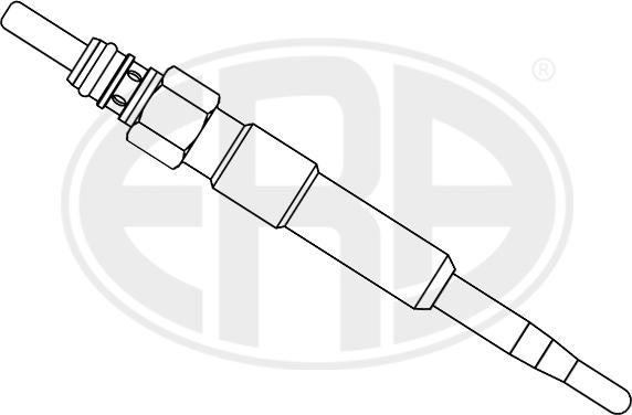 ERA 886017 - Свічка розжарювання autozip.com.ua