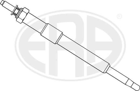 ERA 887027 - Свічка розжарювання autozip.com.ua