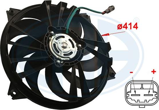 ERA 352011 - Вентилятор, охолодження двигуна autozip.com.ua