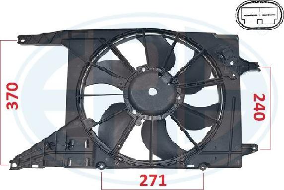 ERA 352109 - Вентилятор, охолодження двигуна autozip.com.ua