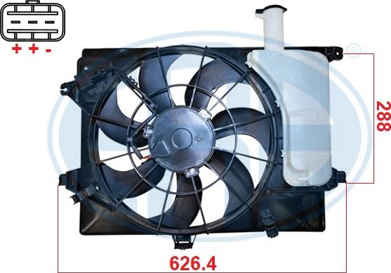 ERA 352135 - Вентилятор, охолодження двигуна autozip.com.ua