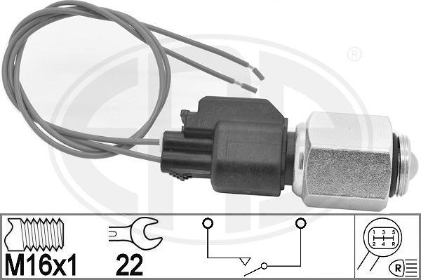 ERA 330946 - Датчик, контактний перемикач, фара заднього ходу autozip.com.ua