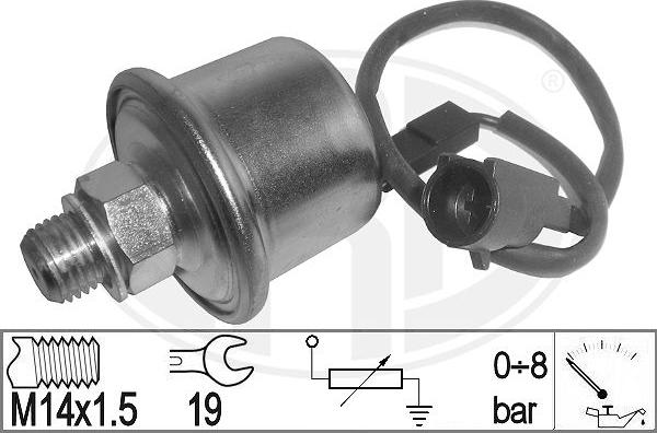 ERA 330911 - Датчик, тиск масла autozip.com.ua