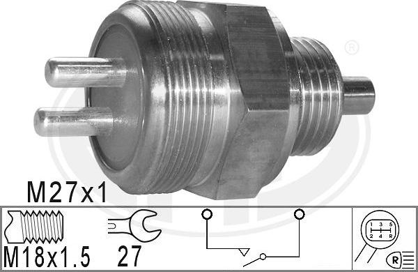 ERA 330474 - Вимикач, блокування диференціала autozip.com.ua