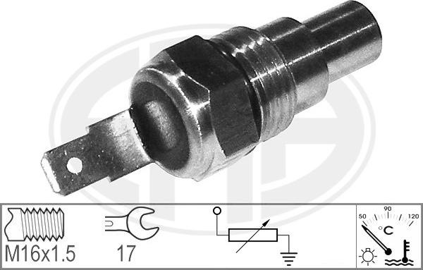 ERA 330660 - Датчик, температура охолоджуючої рідини autozip.com.ua