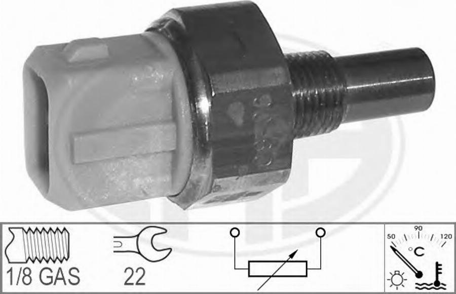 ERA 330600 - Датчик, температура охолоджуючої рідини autozip.com.ua