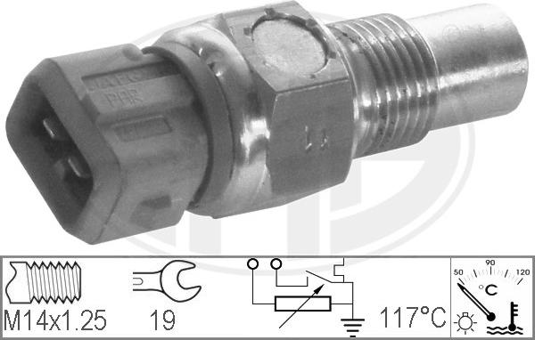 ERA 330154 - Датчик, температура охолоджуючої рідини autozip.com.ua