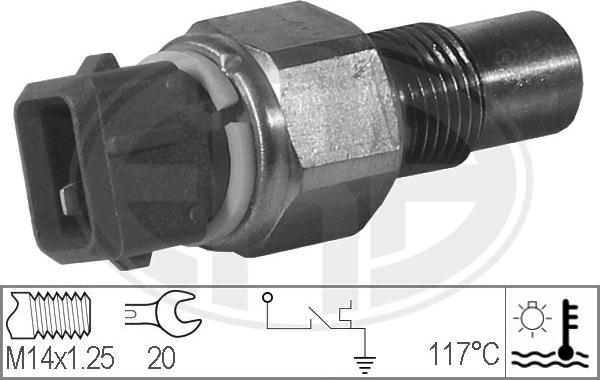 ERA 330160 - Датчик, температура охолоджуючої рідини autozip.com.ua