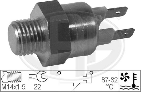 ERA 330189 - Термовимикач, вентилятор радіатора / кондиціонера autozip.com.ua