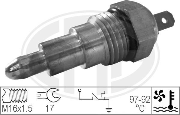 ERA 330176 - Термовимикач, вентилятор радіатора / кондиціонера autozip.com.ua