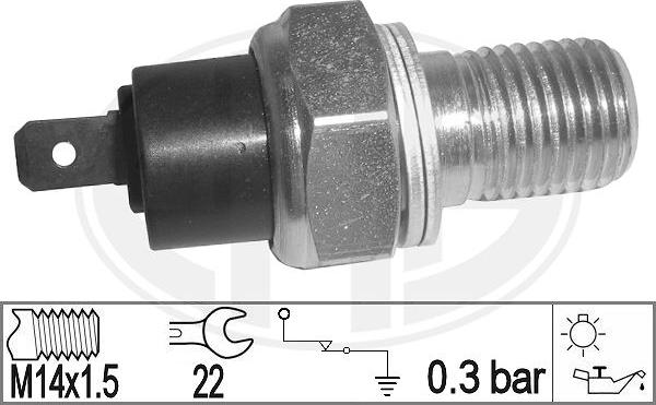 ERA 330893 - Датчик, тиск масла autozip.com.ua