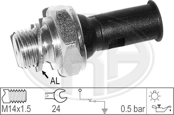 ERA 330351 - Датчик, тиск масла autozip.com.ua