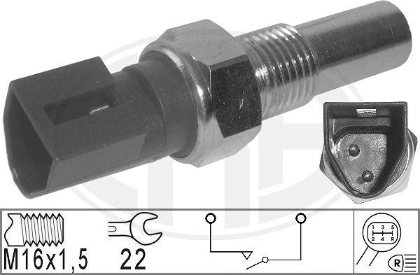 ERA 330250 - Датчик, контактний перемикач, фара заднього ходу autozip.com.ua