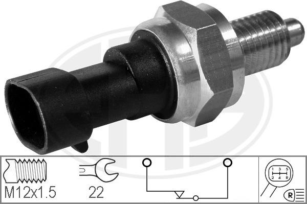 ERA 330252 - Датчик, контактний перемикач, фара заднього ходу autozip.com.ua