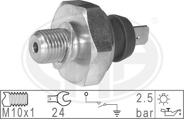 ERA 330780 - Датчик, тиск масла autozip.com.ua