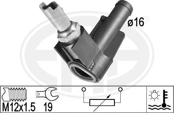 ERA 331011 - Датчик, температура охолоджуючої рідини autozip.com.ua