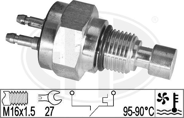 ERA 331038 - Термовимикач, вентилятор радіатора / кондиціонера autozip.com.ua