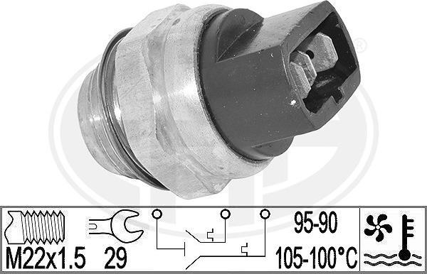 ERA 331037 - Термовимикач, вентилятор радіатора / кондиціонера autozip.com.ua