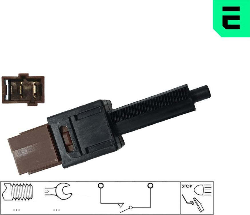 ERA 331077 - Вимикач ліхтаря сигналу гальмування autozip.com.ua