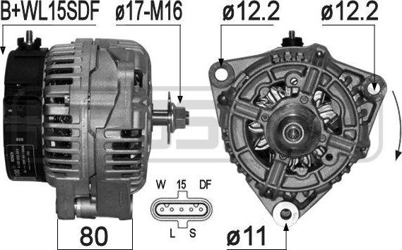 ERA 210982R - Генератор autozip.com.ua