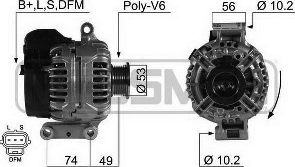 ERA 210445R - Генератор autozip.com.ua