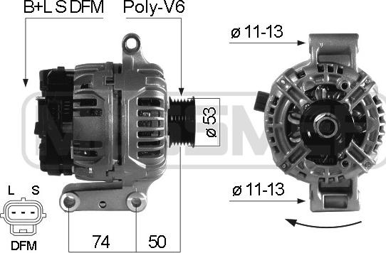 ERA 210443R - Генератор autozip.com.ua