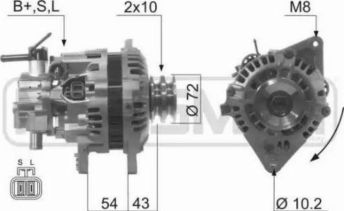 ERA 210595 - Генератор autozip.com.ua