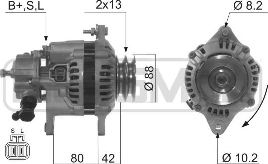 ERA 210596A - Генератор autozip.com.ua