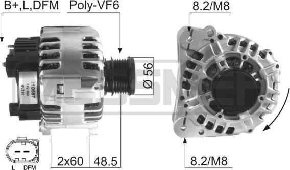 ERA 210597 - Генератор autozip.com.ua