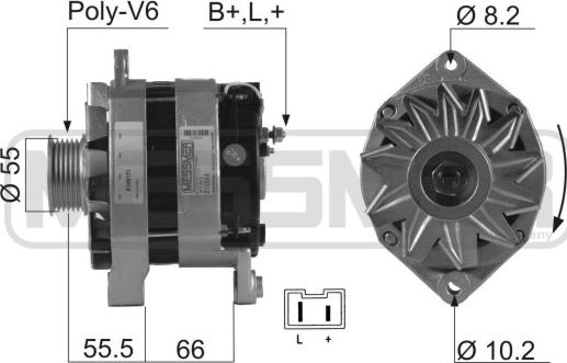 ERA 210564R - Генератор autozip.com.ua