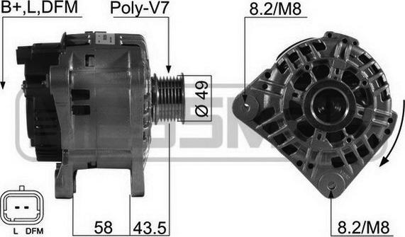 ERA 210566R - Генератор autozip.com.ua