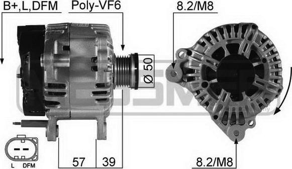 ERA 210504A - Генератор autozip.com.ua