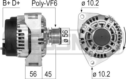 ERA 210098R - Генератор autozip.com.ua