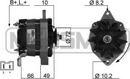 ERA 210057R - Генератор autozip.com.ua