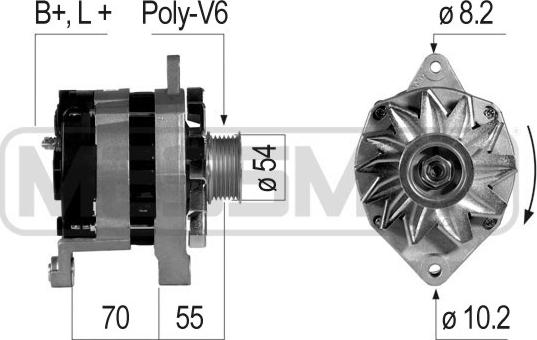 ERA 210072R - Генератор autozip.com.ua