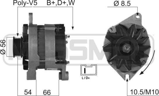 ERA 210197R - Генератор autozip.com.ua