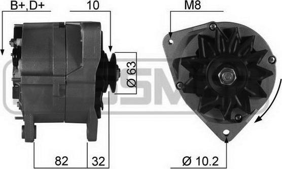 ERA 210150R - Генератор autozip.com.ua