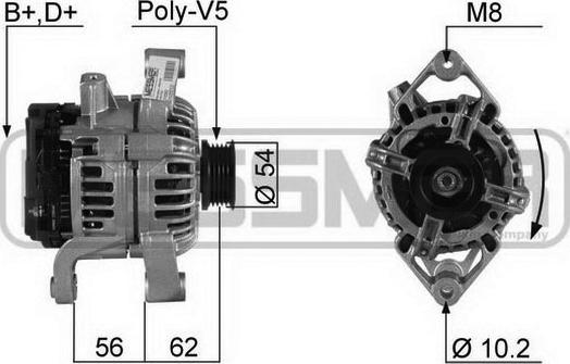 ERA 210352R - Генератор autozip.com.ua