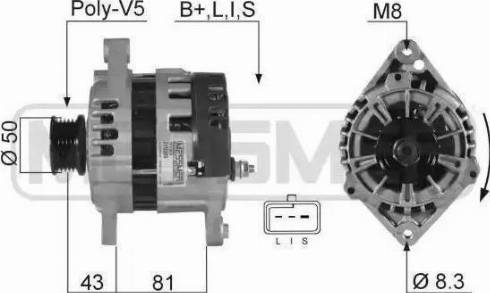 BOSCH 0 986 049 600 - Генератор autozip.com.ua