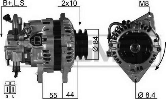 ERA 210372R - Генератор autozip.com.ua