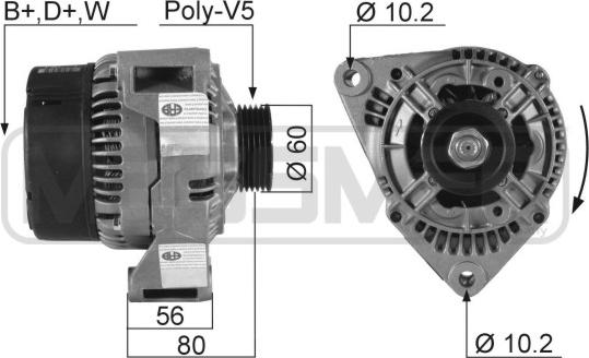 ERA 210291R - Генератор autozip.com.ua