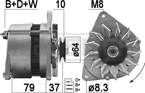 ERA 210204A - Генератор autozip.com.ua