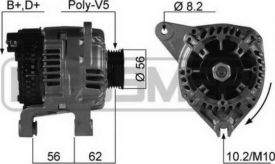 ERA 210218R - Генератор autozip.com.ua