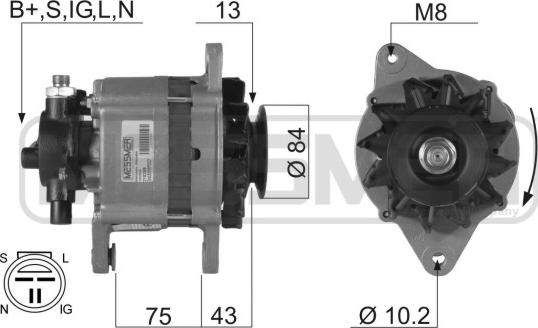 ERA 210289R - Генератор autozip.com.ua